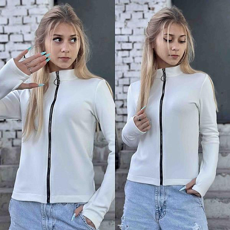 Кофта Karolina KR358 white - делук