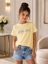 Футболка Major 6081 yellow - делук