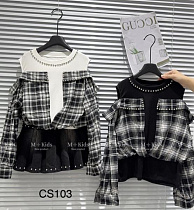 Рубашка Major CS103 black - делук