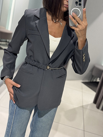 Пиджак Comod 8829 grey - делук