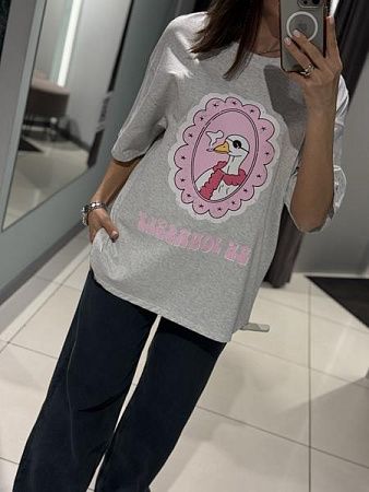 Футболка Comod 5227 grey - делук
