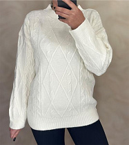 Свитер Levisha 24025 white - делук