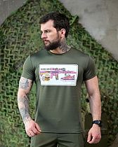 Футболка Madoka 1057 khaki - делук