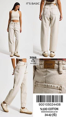 Джинсы Ruxa 3066-4-172 l.grey - делук