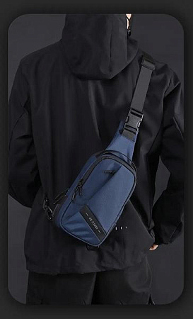 Бананка Fashion Bag 2113-2 blue - делук