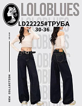 Джинсы Lolo Blues LD22225 black - делук