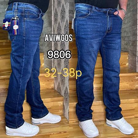 Джинсы Lili 9806 blue - делук