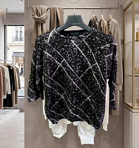 Свитер Julia JL1048 black - делук