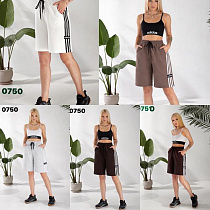 Шорты Nefertiti 0750 brown - делук