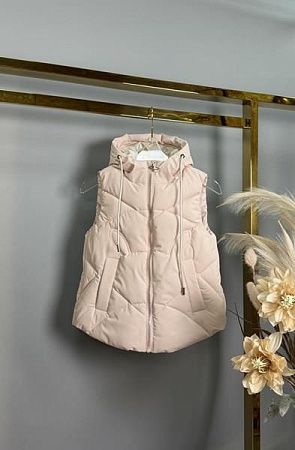 Жилетка Delfinka MJ78 peach - делук