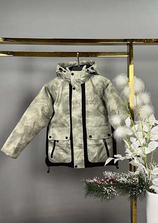 Куртка Delfinka 25016 grey - делук