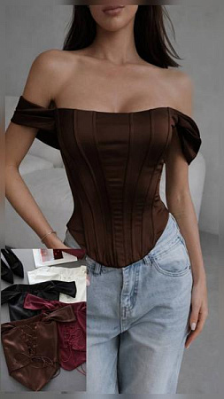 Корсет Alisa Brand 609 brown - делук
