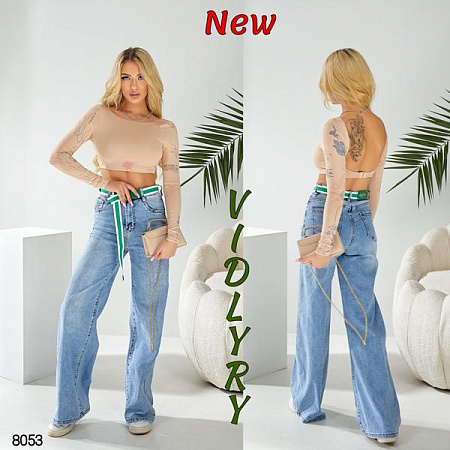 Джинсы Vidlyry 8053 l.blue - делук