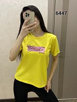 Футболка Fsn 6447 yellow - делук