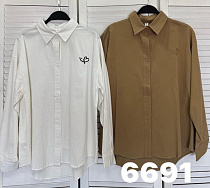 Рубашка Divo 6691 white - делук