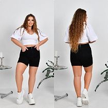 Шорты Liana Denim 1779-1 black - делук