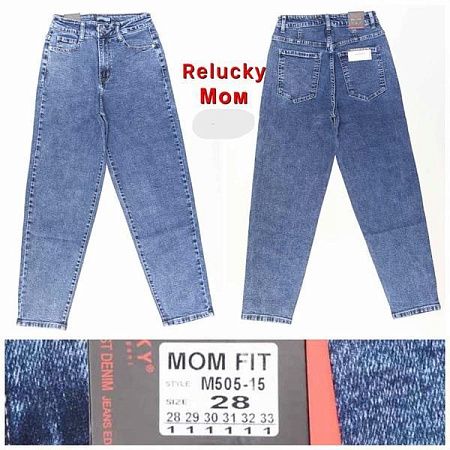 Джинсы Relucky M505-15 blue - делук