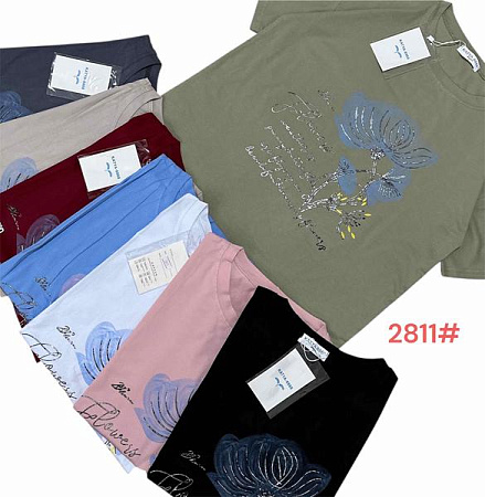 Футболка Peng 2811 mix - делук