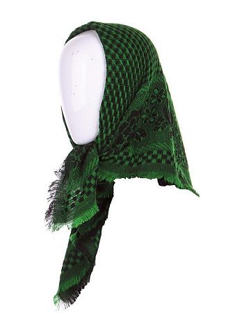 Платок Shawls P305 green - делук