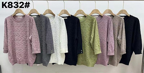 Свитер Anne-Kiss Me K832 mix - делук