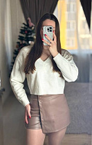 Юбка-Шорты Arina 1696 beige - делук