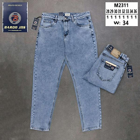 Джинсы Baron Jeans M2311 l.blue - делук