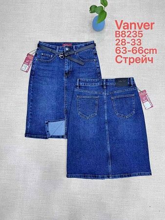 Юбка Vanver B8235 blue - делук