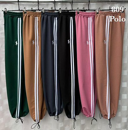 Штаны Спорт Shon S2553 camel - делук