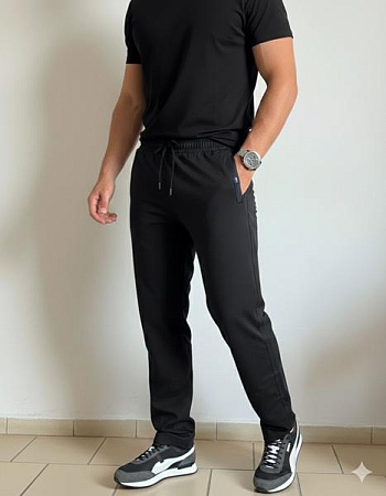 Штаны Спорт Vip Stendo VP71 black - делук