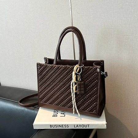 Сумка Fashion Bag 1732-1 brown - делук