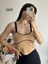 Майка Fsn 0359 d.beige - делук