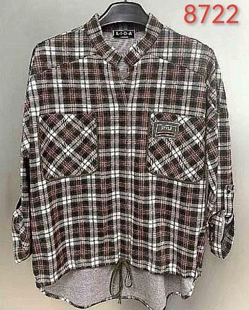 Свитер Lida 8722 brown - делук
