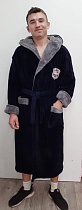 Халат Romeo Life RL670 navy - делук