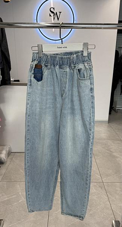 Джинсы Saint Wish 90703 l.blue - делук