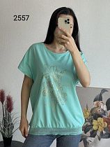 Футболка Fsn 2557 l.blue - делук