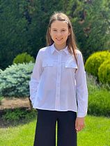Рубашка Karolina KR284 white - делук