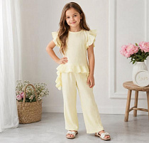 Костюм Moda School 8598 yellow butter - делук