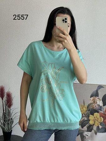 Футболка Fsn 2557 l.blue - делук