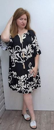 Платье Romeo Life RL381 black - делук