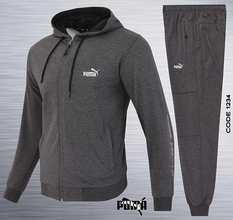 Костюм Спорт Azt 1234 grey - делук