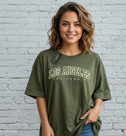 Футболка Gull G292 khaki - делук