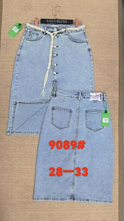 Юбка Lolo Blues 9089 l.blue - делук