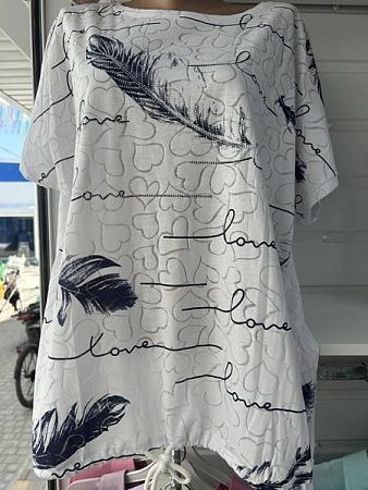 Футболка P.Hey 8562 white - делук