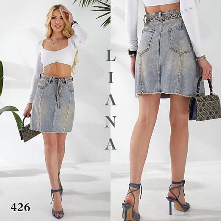 Юбка Beki 426 l.blue - делук