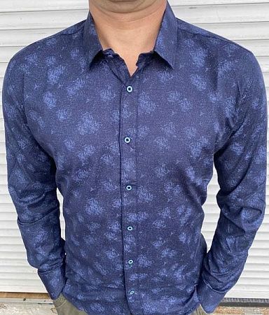 Рубашка Nik 55495 navy - делук