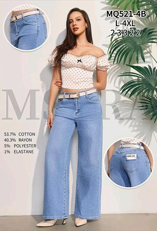 Джинсы Jeans Club MQ521-4B l.blue - делук