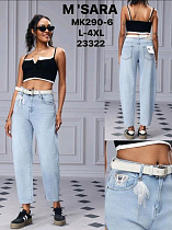 Джинсы Jeans Club MK290-6 l.blue - делук