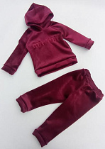 Костюм Спорт Meloria ML3437 wine - делук