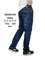 Джинсы God Baron F4205 blue - делук