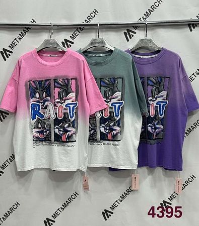 Футболка Met&March 4395 purple - делук